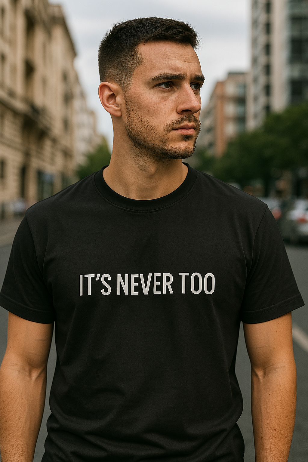 Κοντομάνικο T-shirt Bodystaff – με Τύπωμα