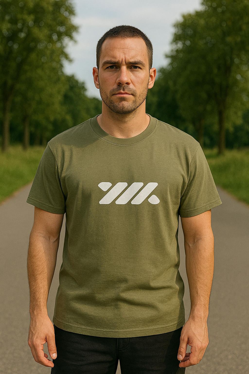 Κοντομάνικο T-shirt Bodystaff – με Τύπωμα
